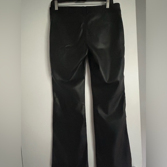 NWOT Free People Love Language Low Rise Vegan Leather Pant. Black. Size: 6 - Picture 3 of 11